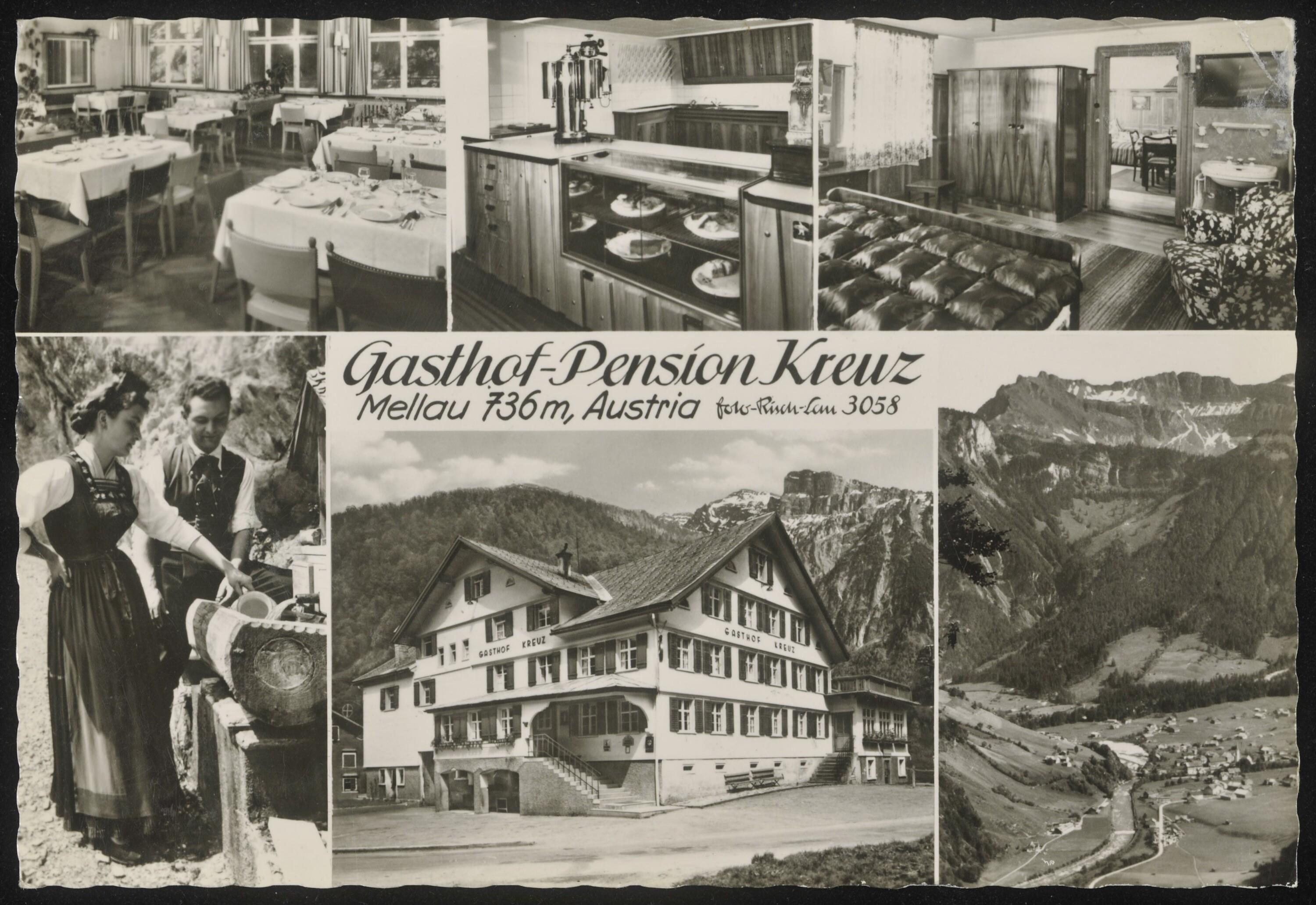 Gasthof-Pension Kreuz Mellau 736 m, Austria></div>


    <hr>
    <div class=