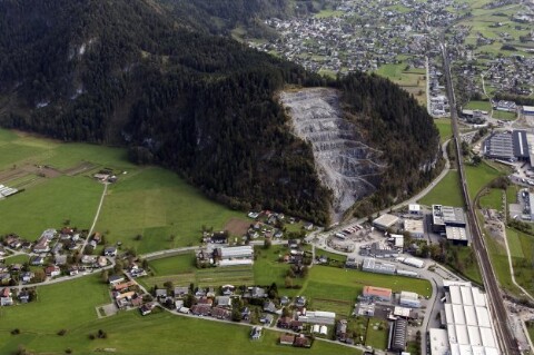 Ludesch - Unterfeld, Betriebsgebiet Hängender Stein von Amt der Vorarlberger Landesregierung Abteilung Raumplanung
