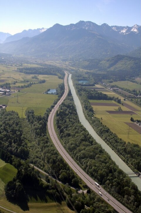 Satteins - Walgauautobahn, Ill von Amt der Vorarlberger Landesregierung Abteilung Raumplanung