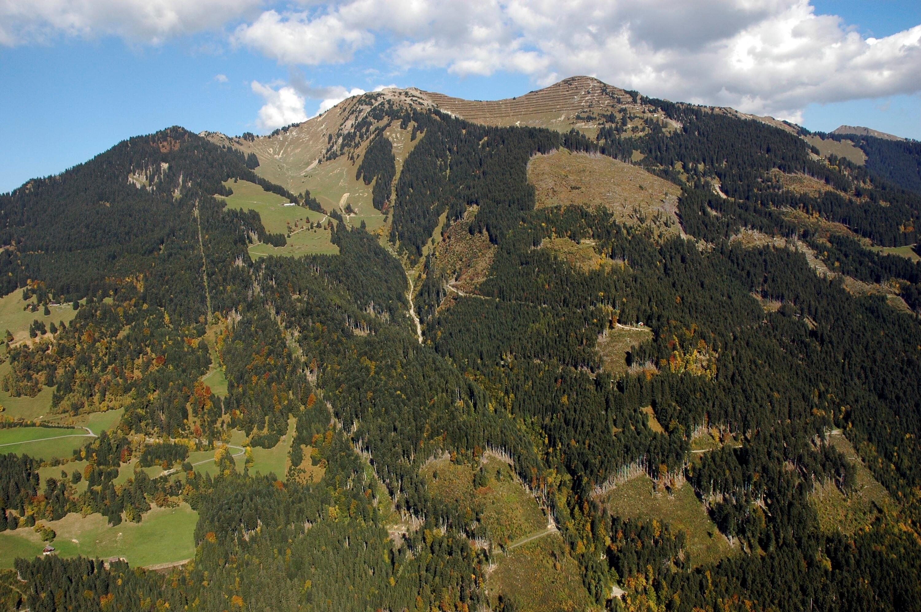 [Thüringerberg - Berge, Rappenkopf, Hochgerach, Hüttenkopf, darunter Alpilaalpe]></div>


    <hr>
    <div class=