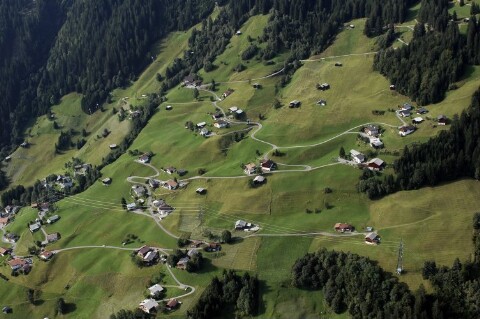 Gaschurn - Gundalatscherberg von Amt der Vorarlberger Landesregierung Abteilung Raumplanung