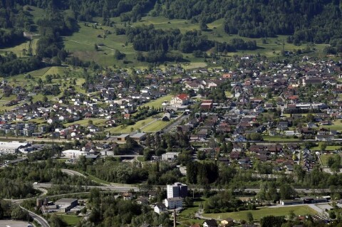Nenzing - Nenzing Dorf, Autobahnanschluss von Amt der Vorarlberger Landesregierung Abteilung Raumplanung