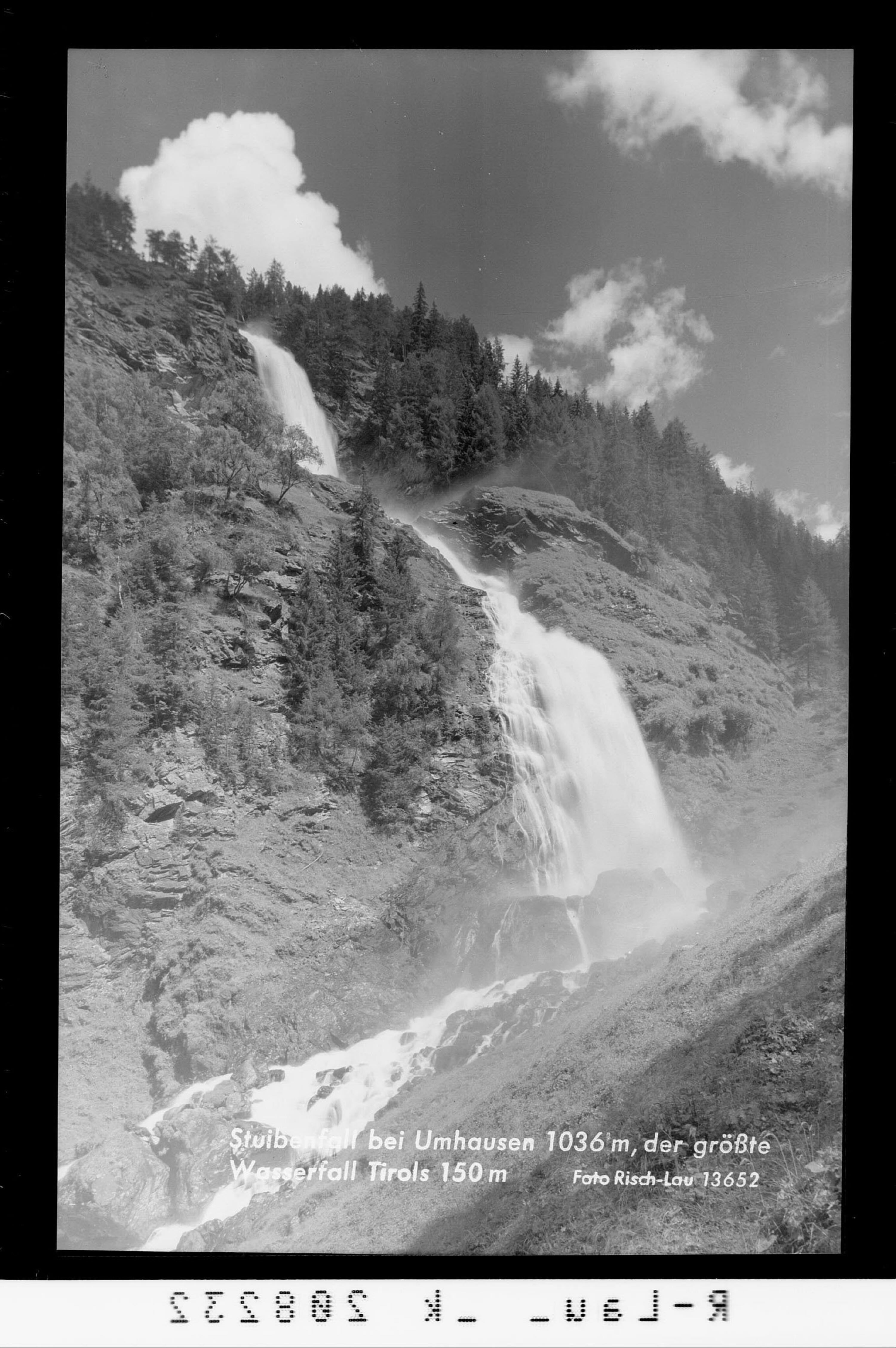 Stuibenfall bei Umhausen 1036 m / der grösste Wasserfall Tirols 150 m></div>


    <hr>
    <div class=