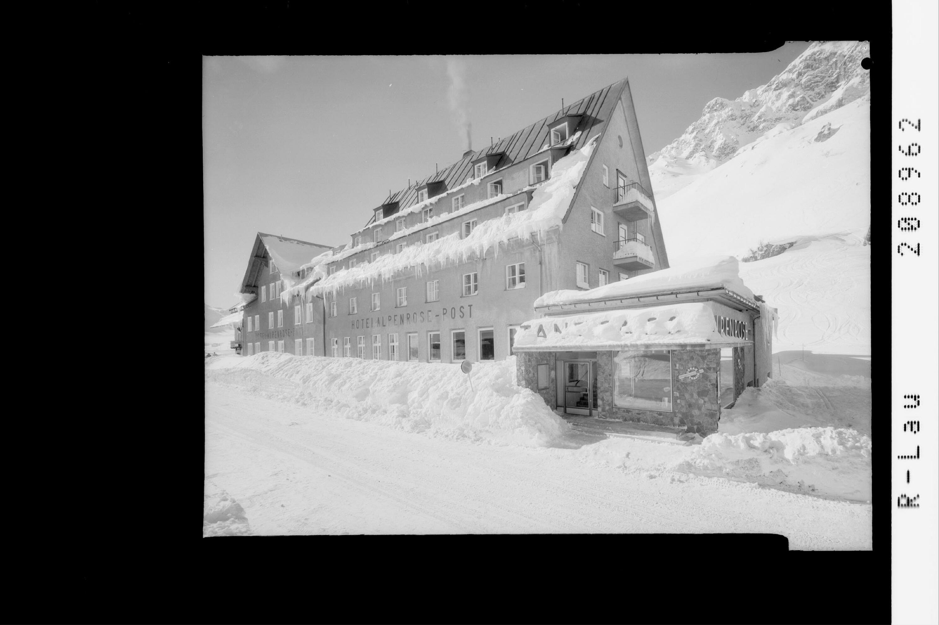 Zürs am Arlberg 1720 m, Hotel Alpenrose-Post></div>


    <hr>
    <div class=