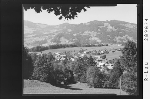 Grossdorf im Bregenzerwald / Vorarlberg von Risch-Lau