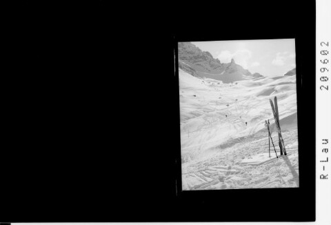 Warth am Arlberg 1500 m, Sessellift Steffis Alpe 1950 m von Risch-Lau