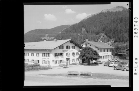 Gasthaus Post in Bach im Lechtal / Tirol von Risch-Lau