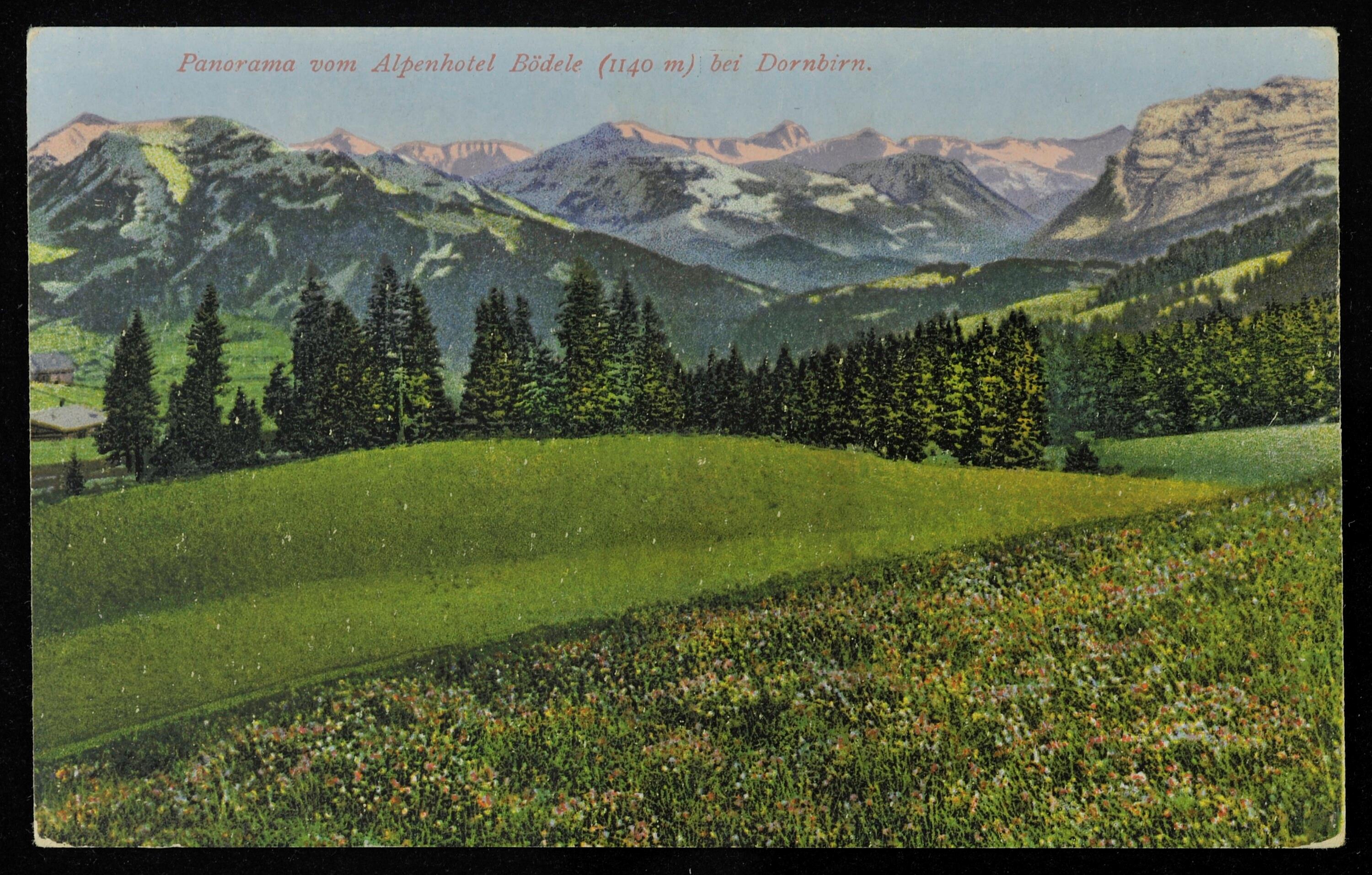 [Schwarzenberg] Panorama vom Alpenhotel Bödele (1140 m) bei Dornbirn></div>


    <hr>
    <div class=