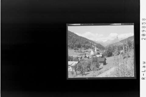 Silbertal im Montafon / Vorarlberg von Risch-Lau