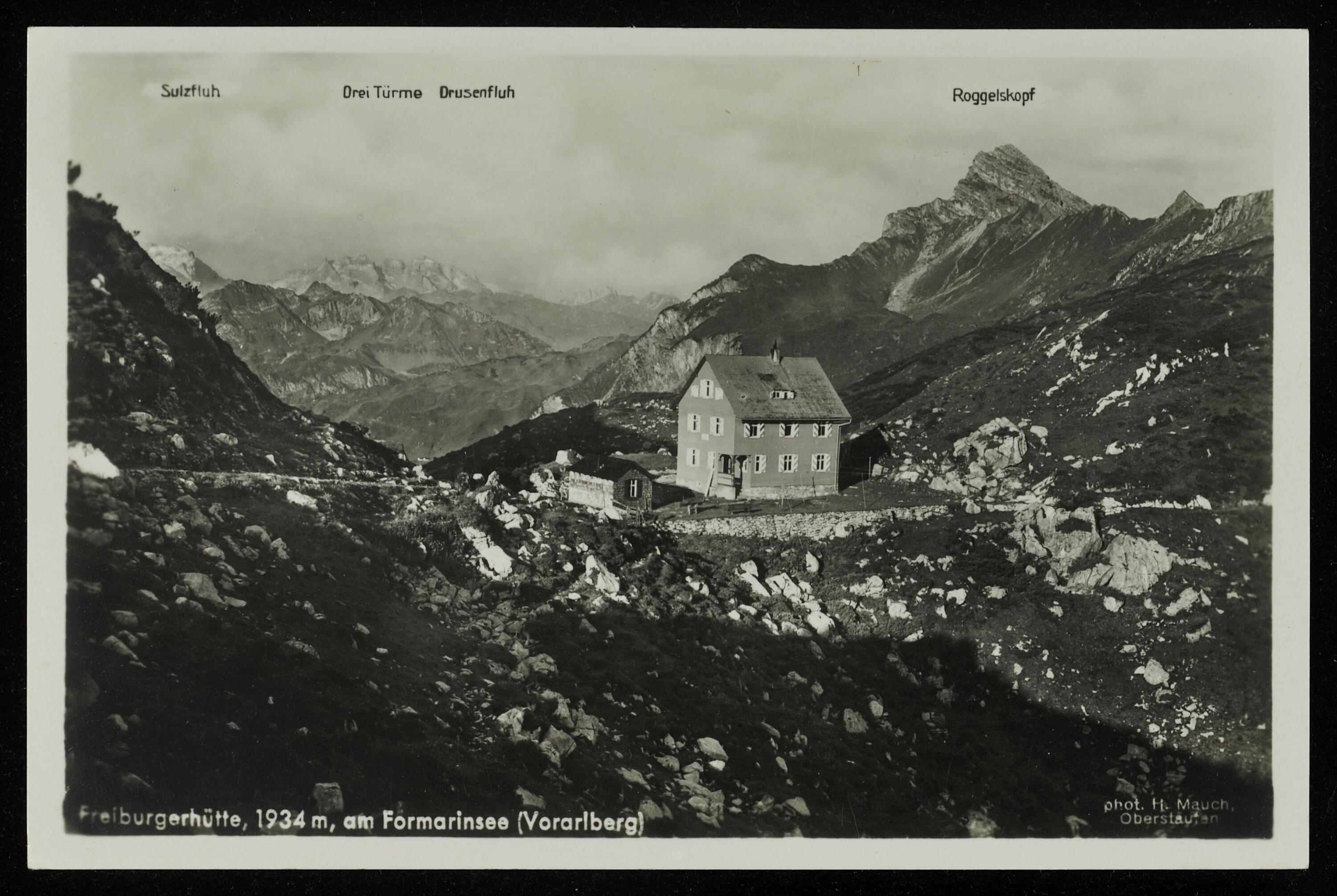 [Dalaas] Freiburgerhütte, 1934 m, am Formarinsee (Vorarlberg)></div>


    <hr>
    <div class=