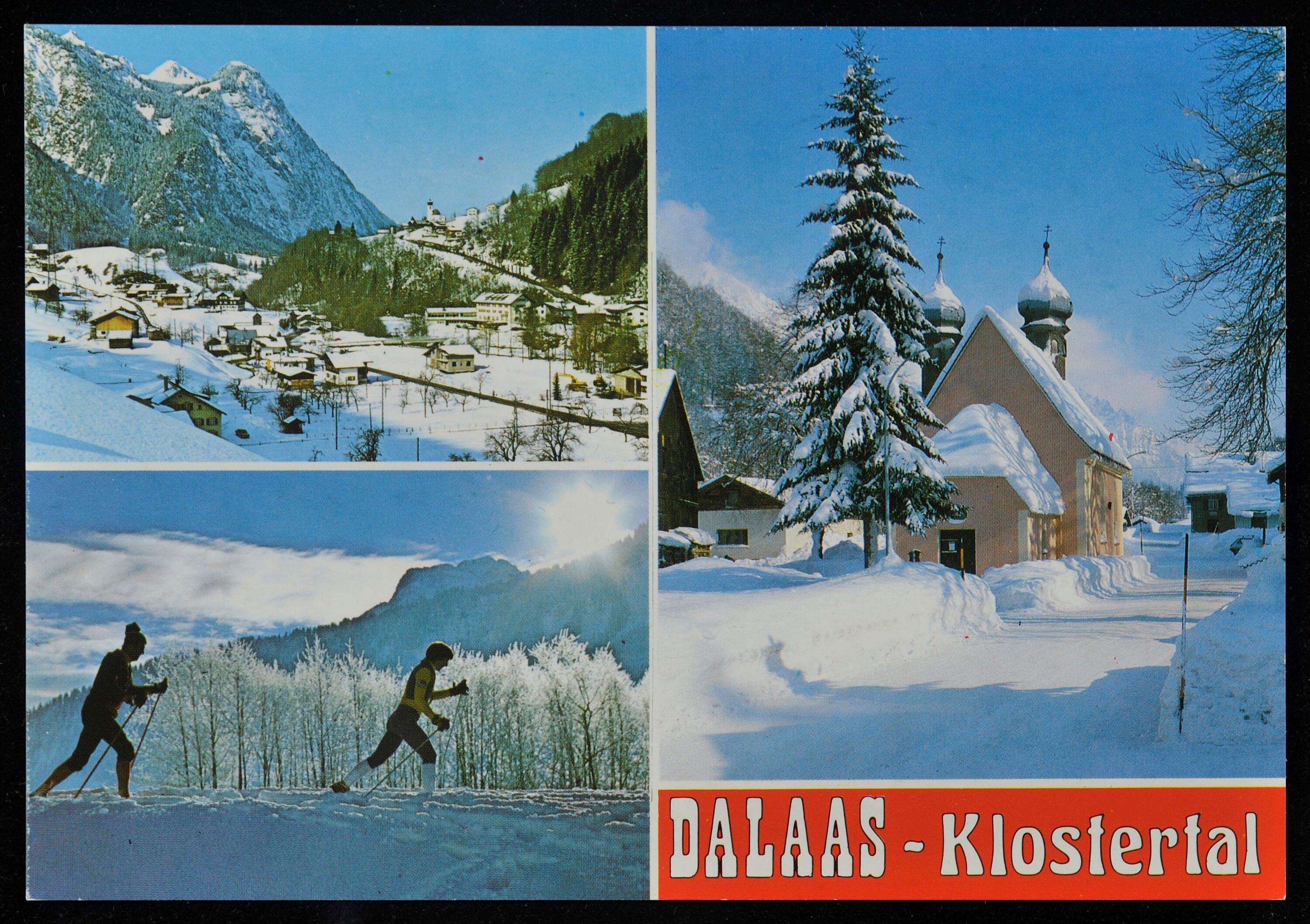 Dalaas - Klostertal></div>


    <hr>
    <div class=