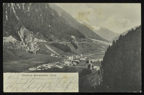 Klösterle, Arlbergbahn, 1150 m von Steck, Herm.