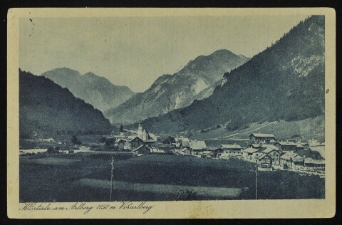 Klösterle am Arlberg 1150 m. Vorarlberg von Kunst- und Verlagsanstalt, Monopol