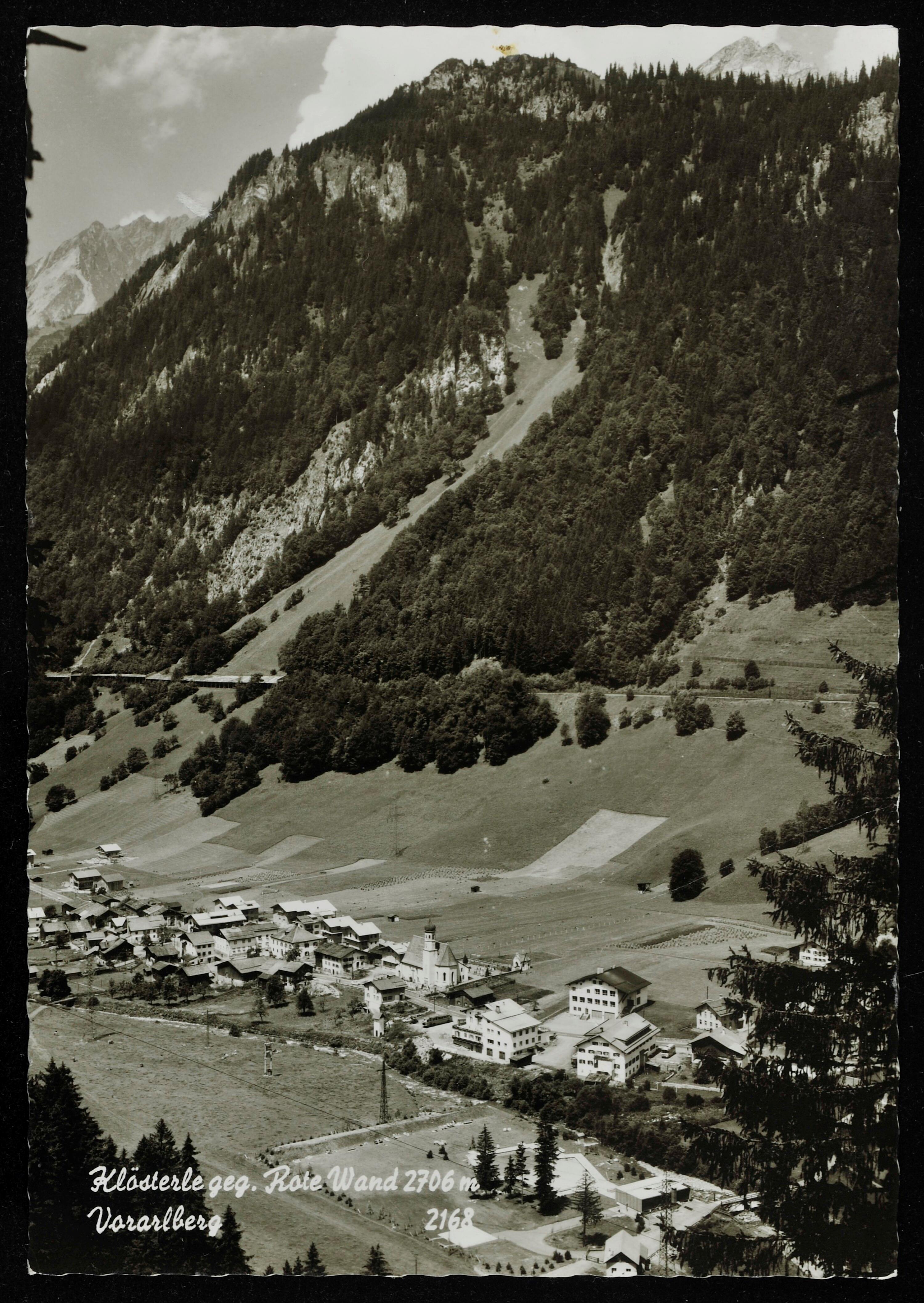 Klösterle geg. Rote Wand 2706 m Vorarlberg></div>


    <hr>
    <div class=