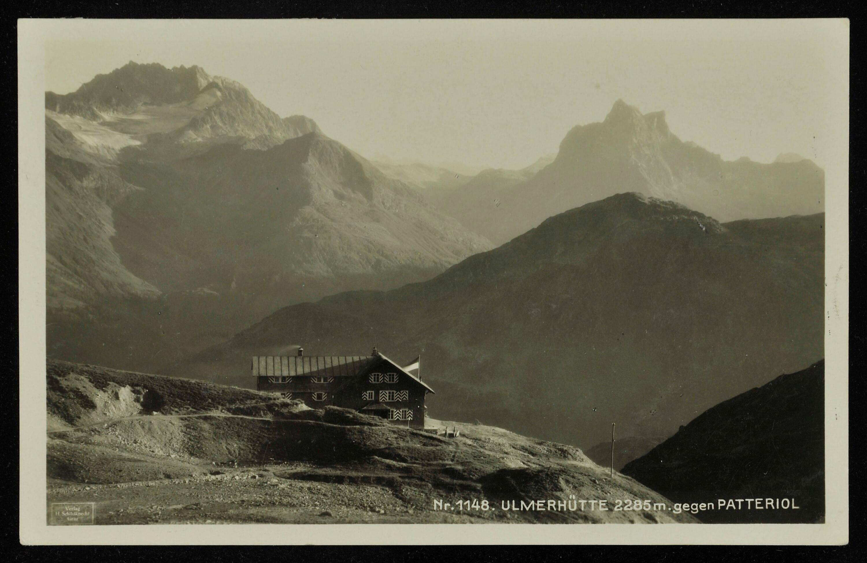 [Klösterle] Ulmerhütte 2285 m. gegen Patteriol></div>


    <hr>
    <div class=