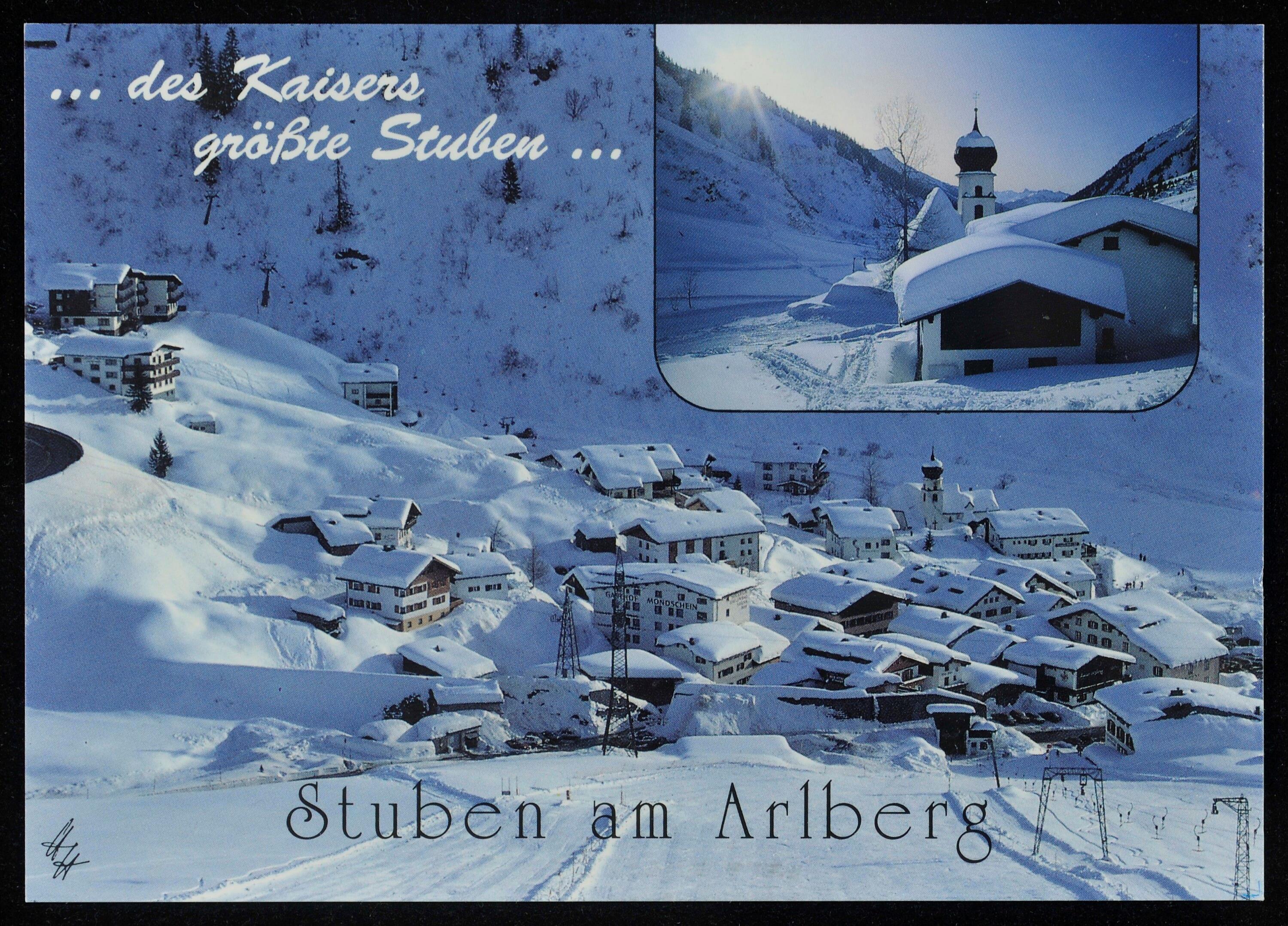 [Klösterle] Stuben am Arlberg ... des Kaisers größte Stuben ...></div>


    <hr>
    <div class=