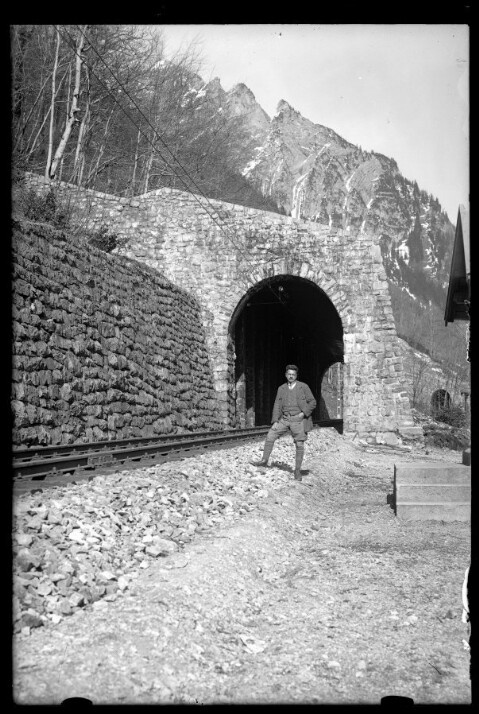 Aquädukt zwischen Langen am Arlberg und Wald am Arlberg in km 114,0 / Josef Wilhelm Purtscher von Purtscher, Josef Wilhelm