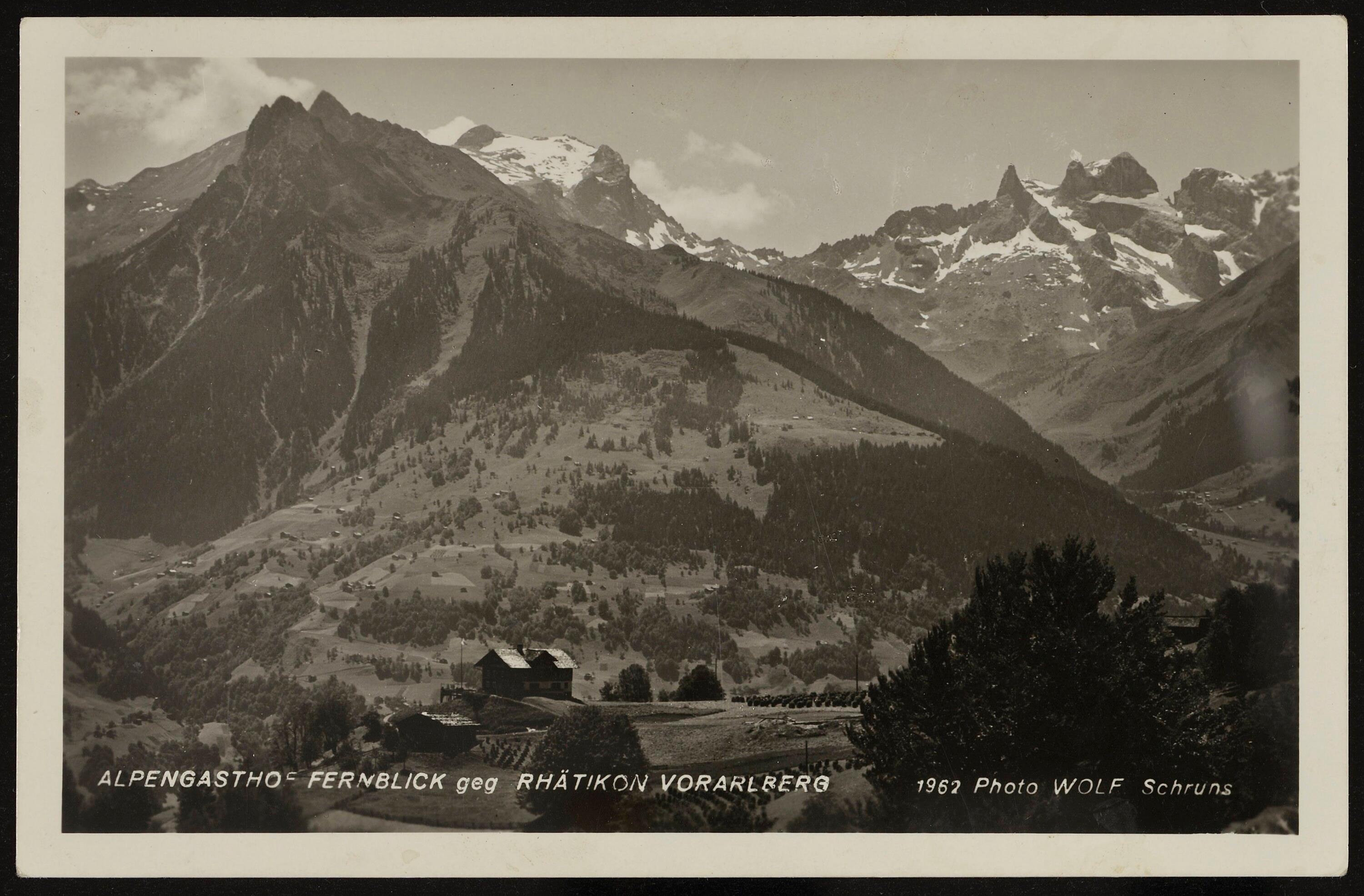 [Bartholomäberg] Alpengasthof Fernblick geg. Rhätikon Vorarlberg></div>


    <hr>
    <div class=