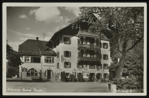 Schruns. Hotel Taube / Wolf von Wolf, ...