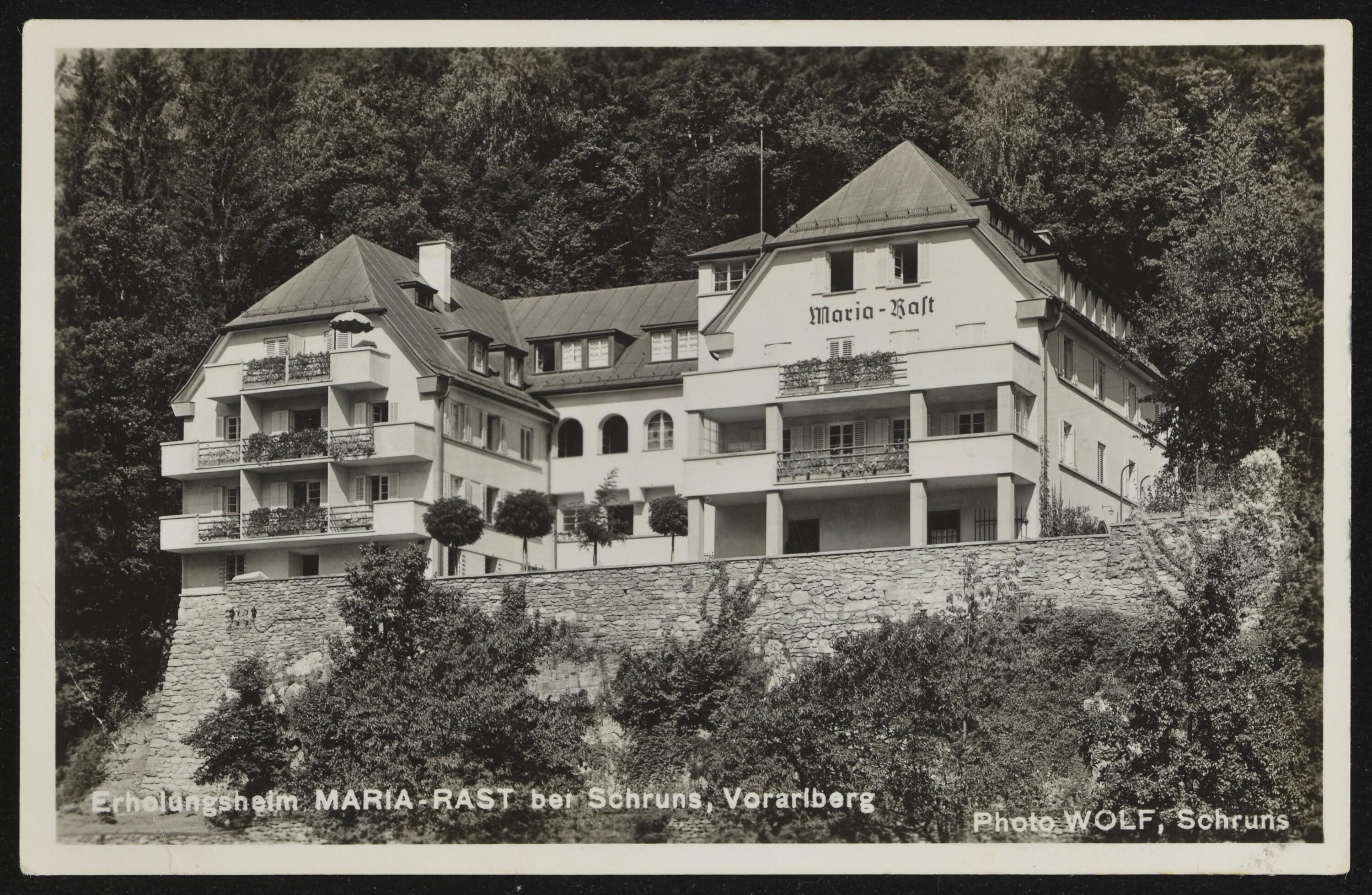 Erholungsheim Maria-Rast bei Schruns, Vorarlberg></div>


    <hr>
    <div class=