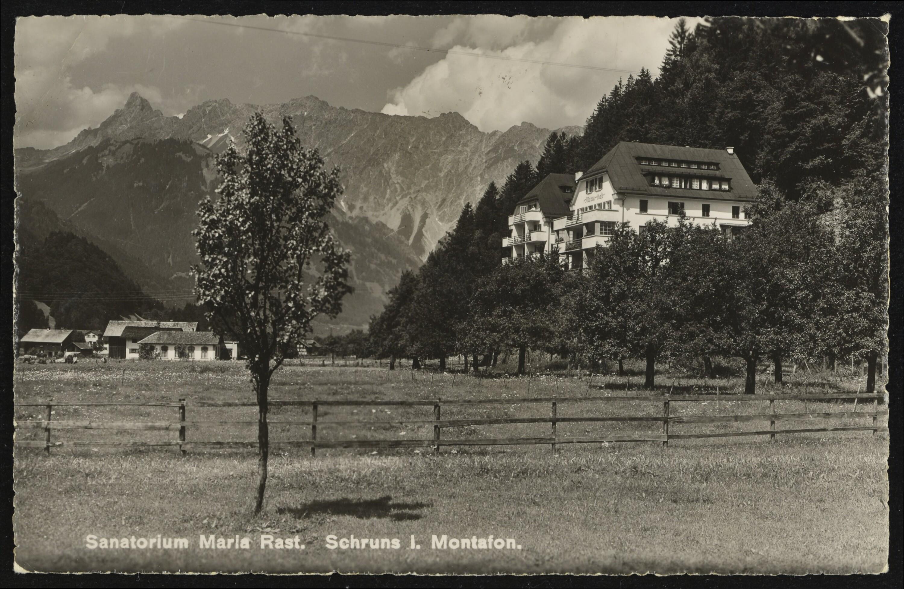 Sanatorium Maria Rast Schruns i. Montafon></div>


    <hr>
    <div class=