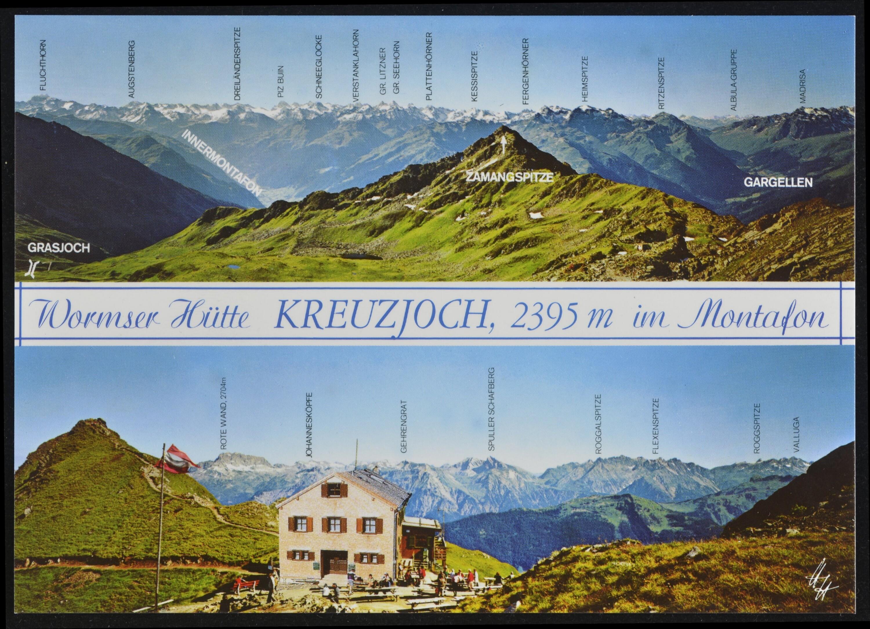 [Schruns] Wormser Hütte Kreuzjoch, 2395 m im Montafon></div>


    <hr>
    <div class=