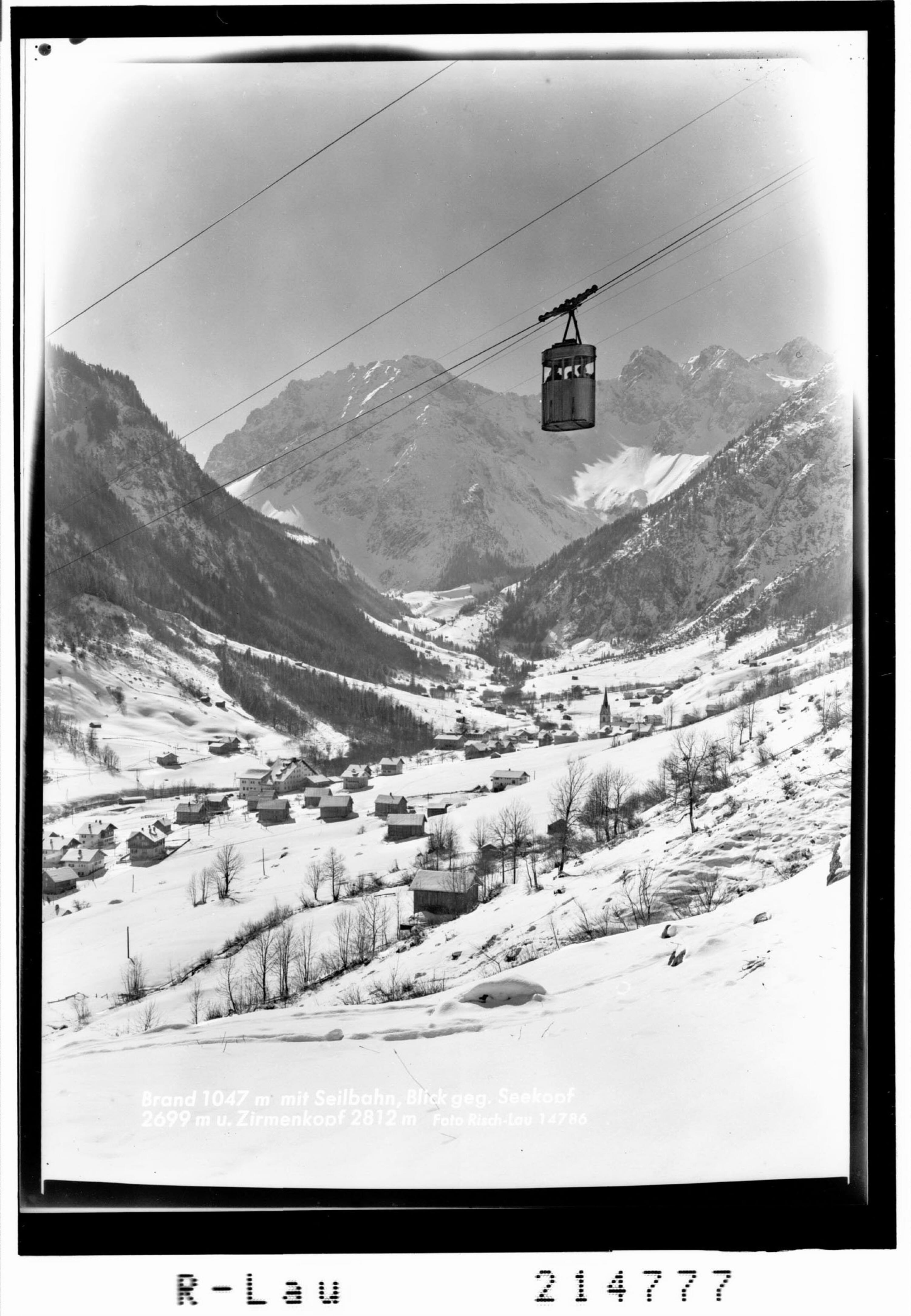 Brand 1047 m mit Seilbahn, Blick gegen Seekopf 2699 m und Zirmenkopf 2812 m></div>


    <hr>
    <div class=