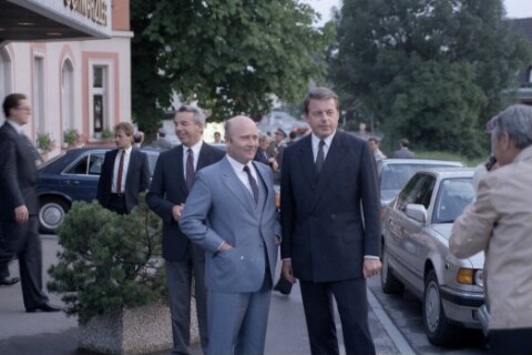 Besuch Bundespräsident Waldheim, Seeaufführung / Helmut Klapper von Klapper, Helmut
