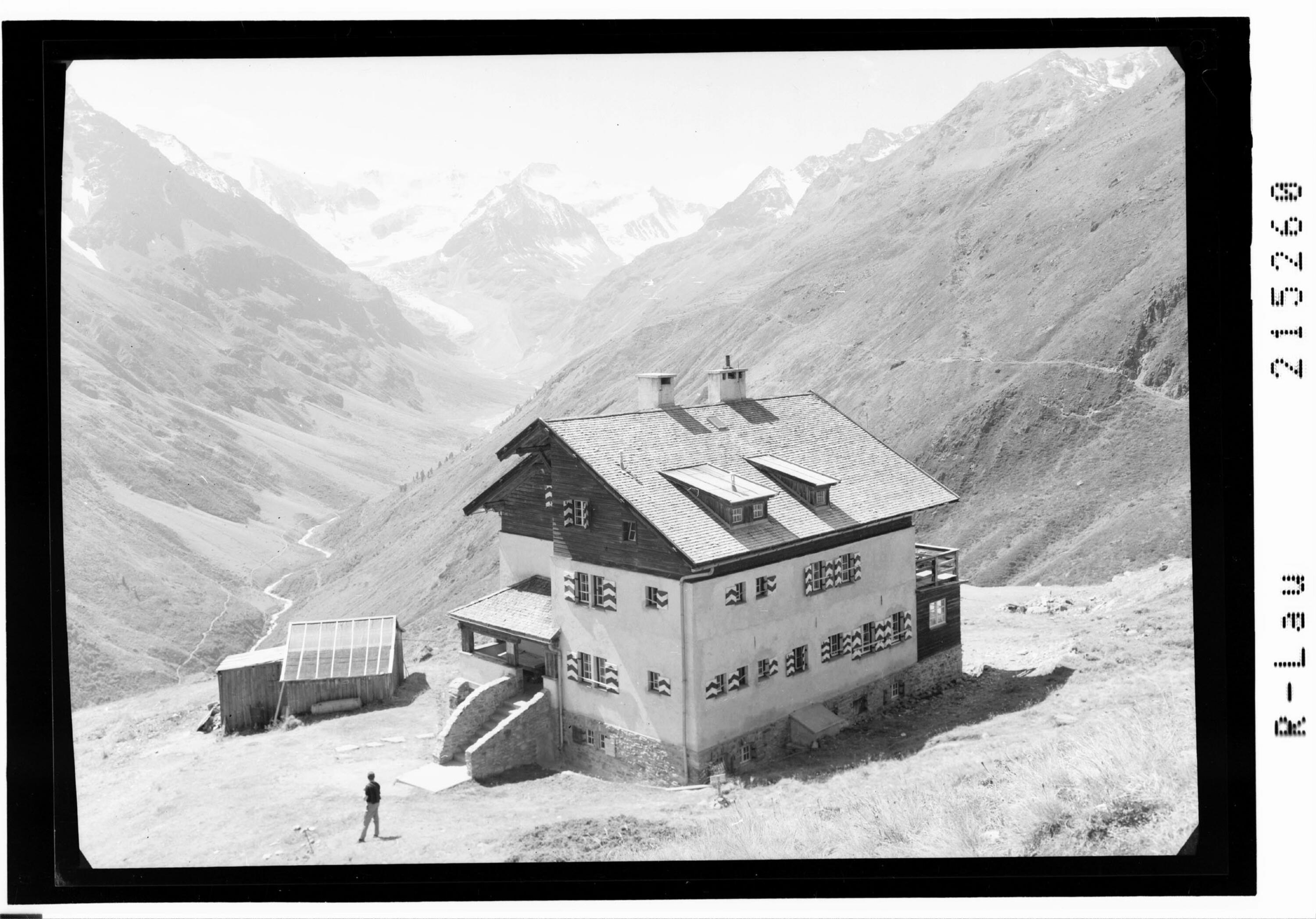 Riffelsee Hütte 2293 m gegen Taschachtal, Pitztal / Tirol></div>


    <hr>
    <div class=