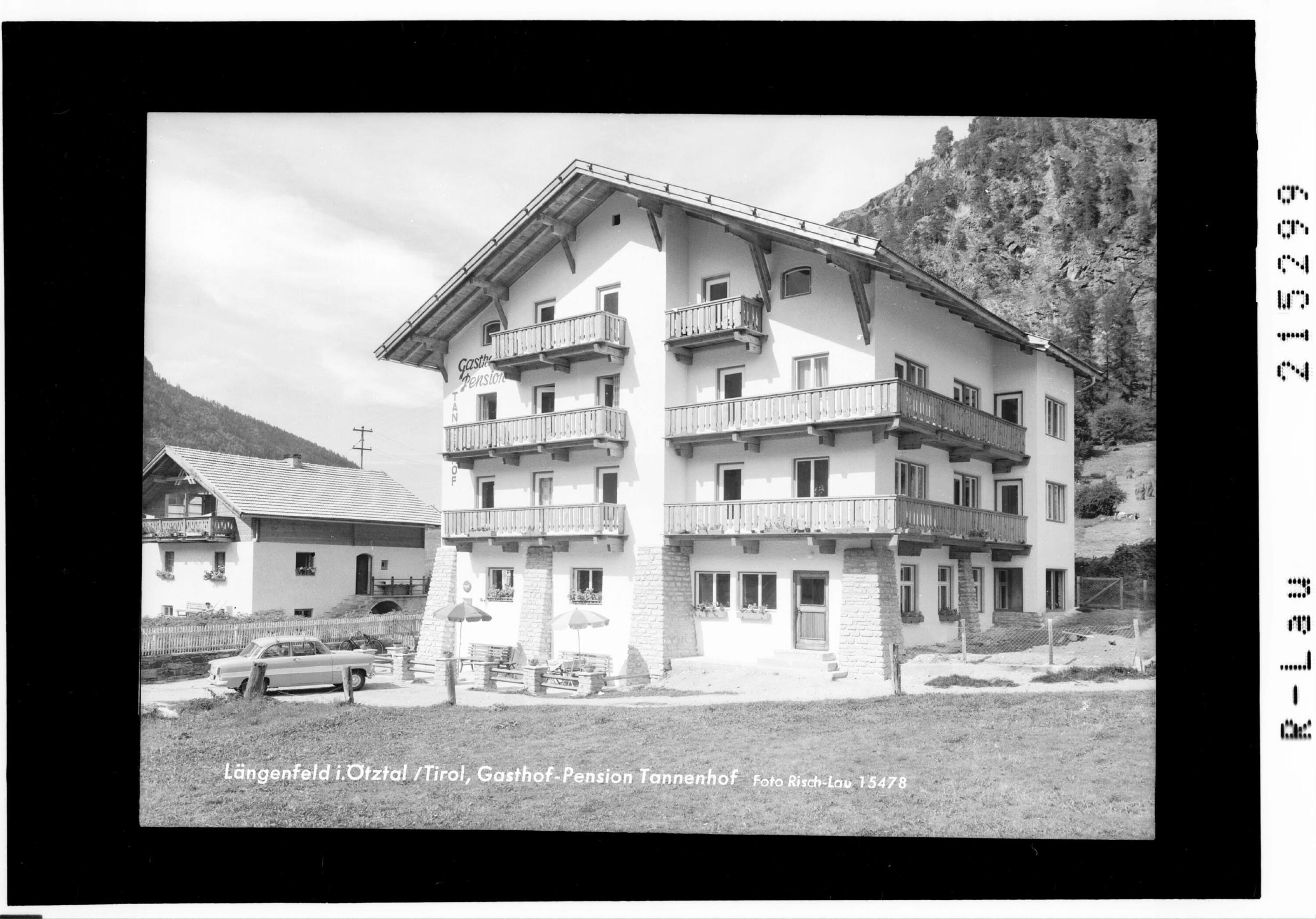 Längenfeld im Ötztal / Tirol, Gasthof - Pension Tannenhof></div>


    <hr>
    <div class=