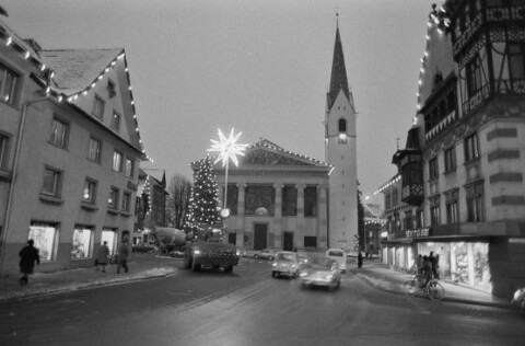 Dornbirn Weihnachtsbeleuchtung / Rudolf Zündel von Zündel, Rudolf