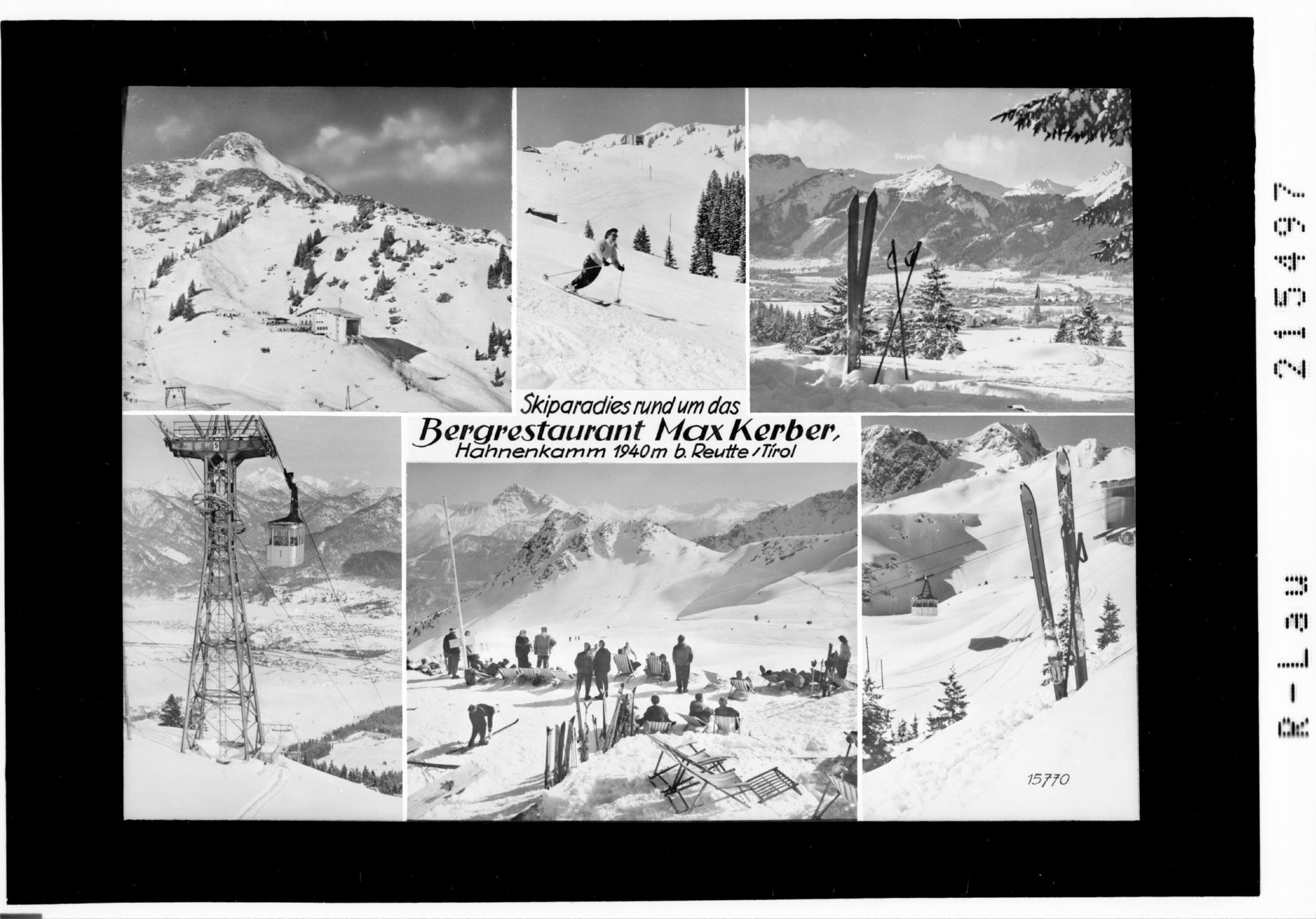 Skiparadies rund um das Bergrestaurant Max Kerber Hahnenkamm 1940 m bei Reutte / Tirol></div>


    <hr>
    <div class=