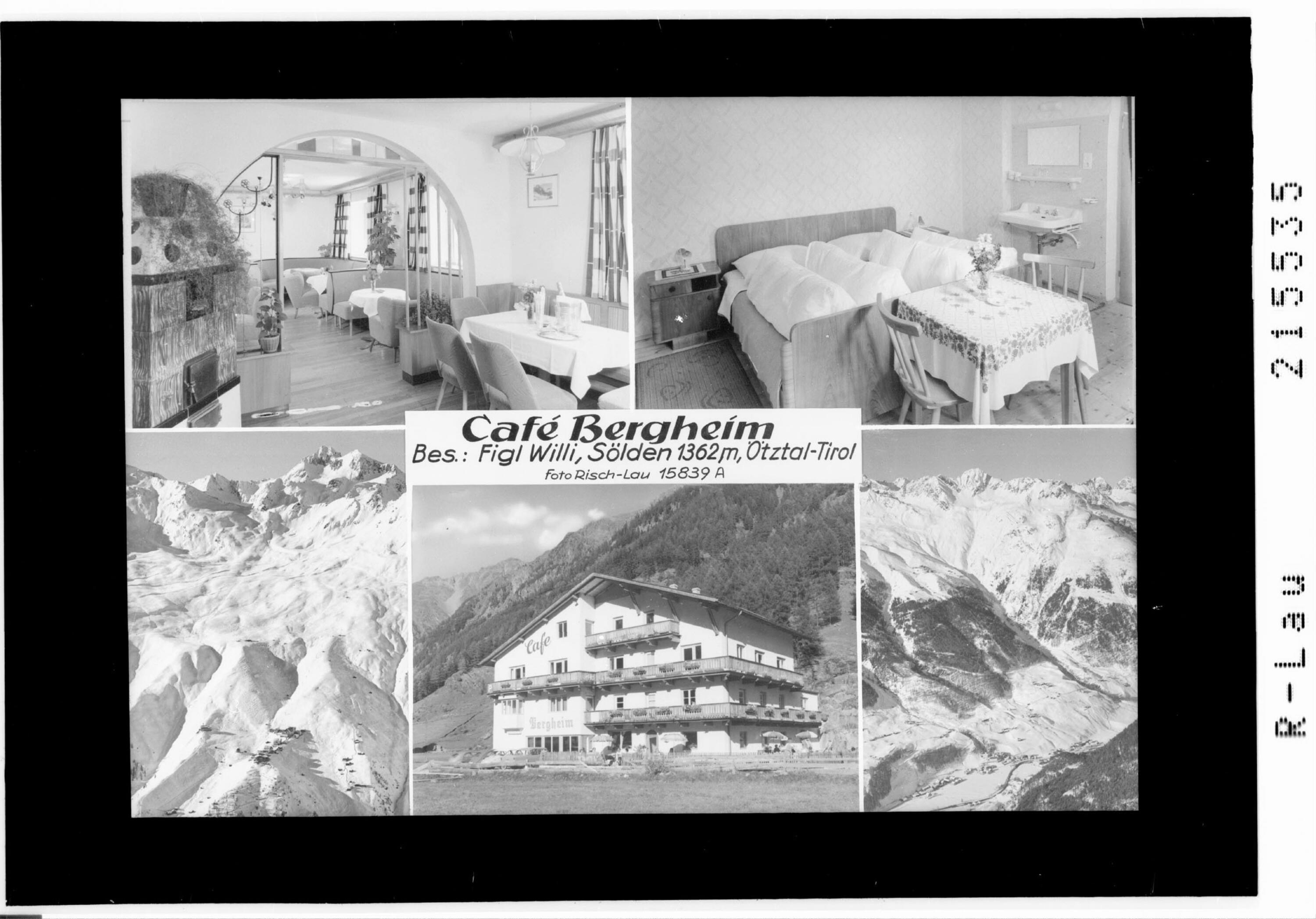 Cafe Bergheim Bes.: Figl Willi, Sölden 1362 m, Ötztal - Tirol></div>


    <hr>
    <div class=