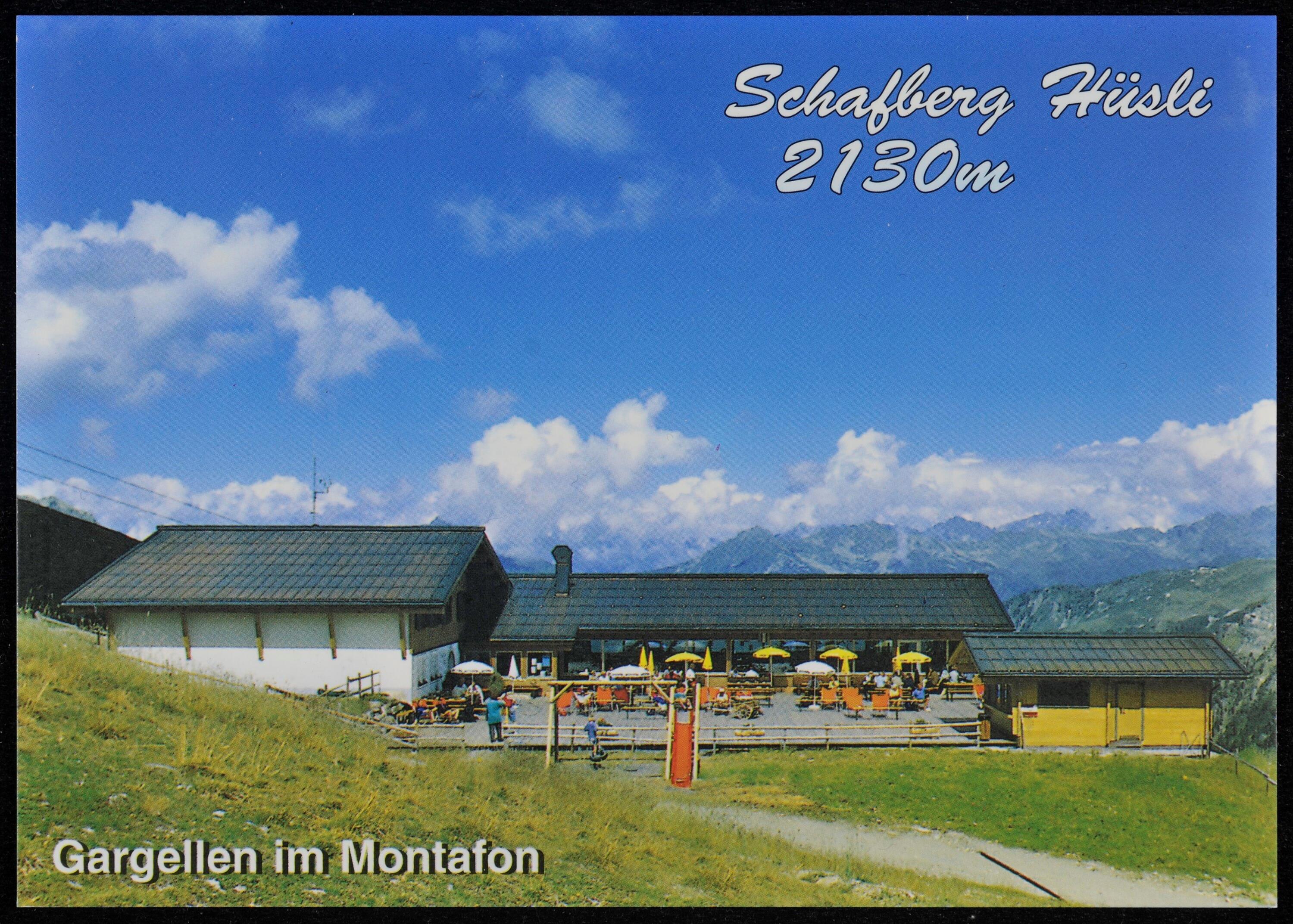 [St. Gallenkirch] Gargellen im Montafon Schafberg Hüsli 2130 m></div>


    <hr>
    <div class=