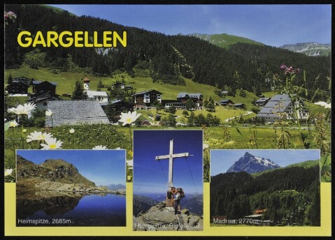 St. Gallenkirch Gargellen von Kartenverlag, LUKAS-Häusle