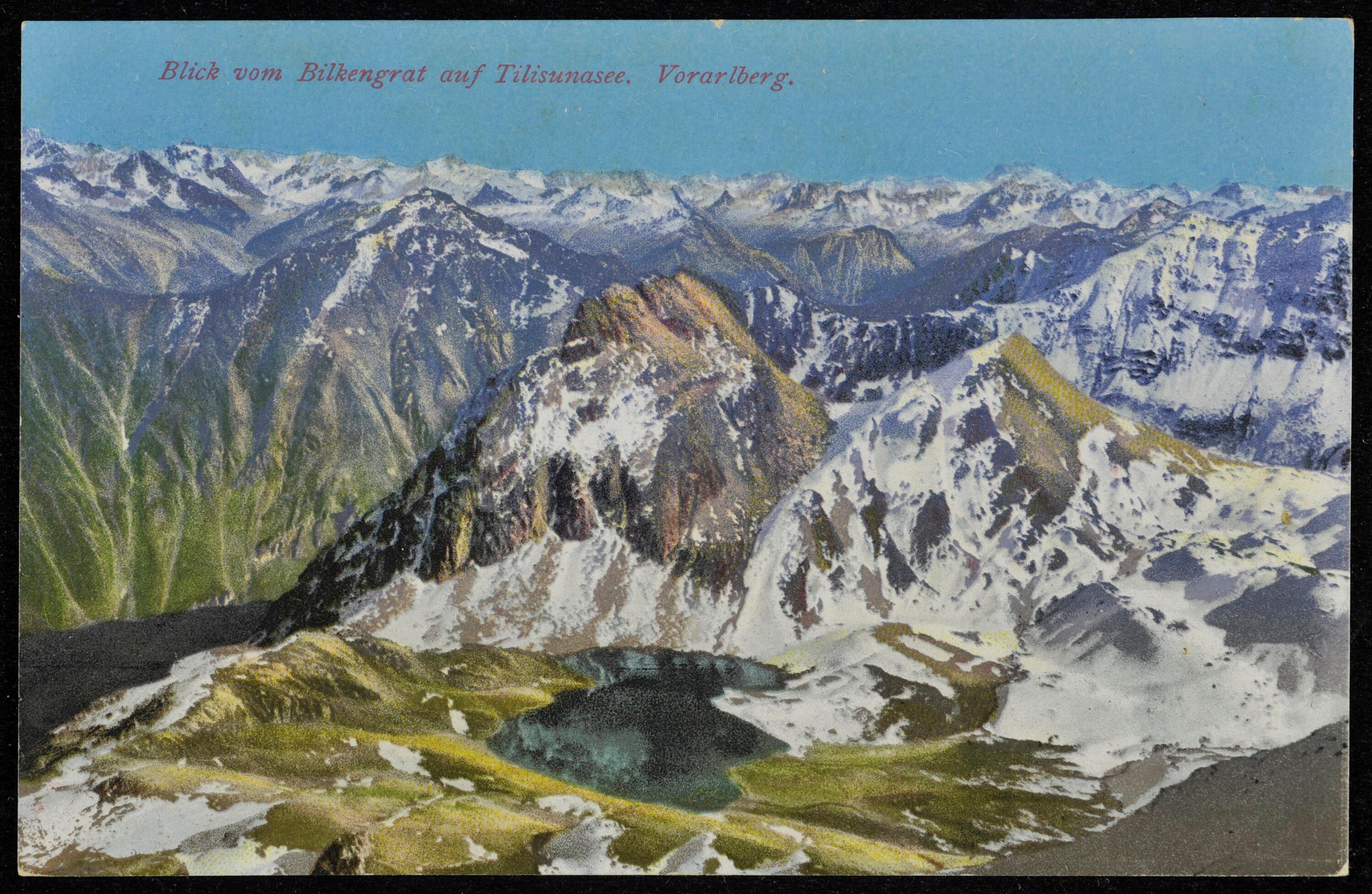 [Tschagguns] Blick vom Bilkengrat auf Tilisunasee Vorarlberg></div>


    <hr>
    <div class=