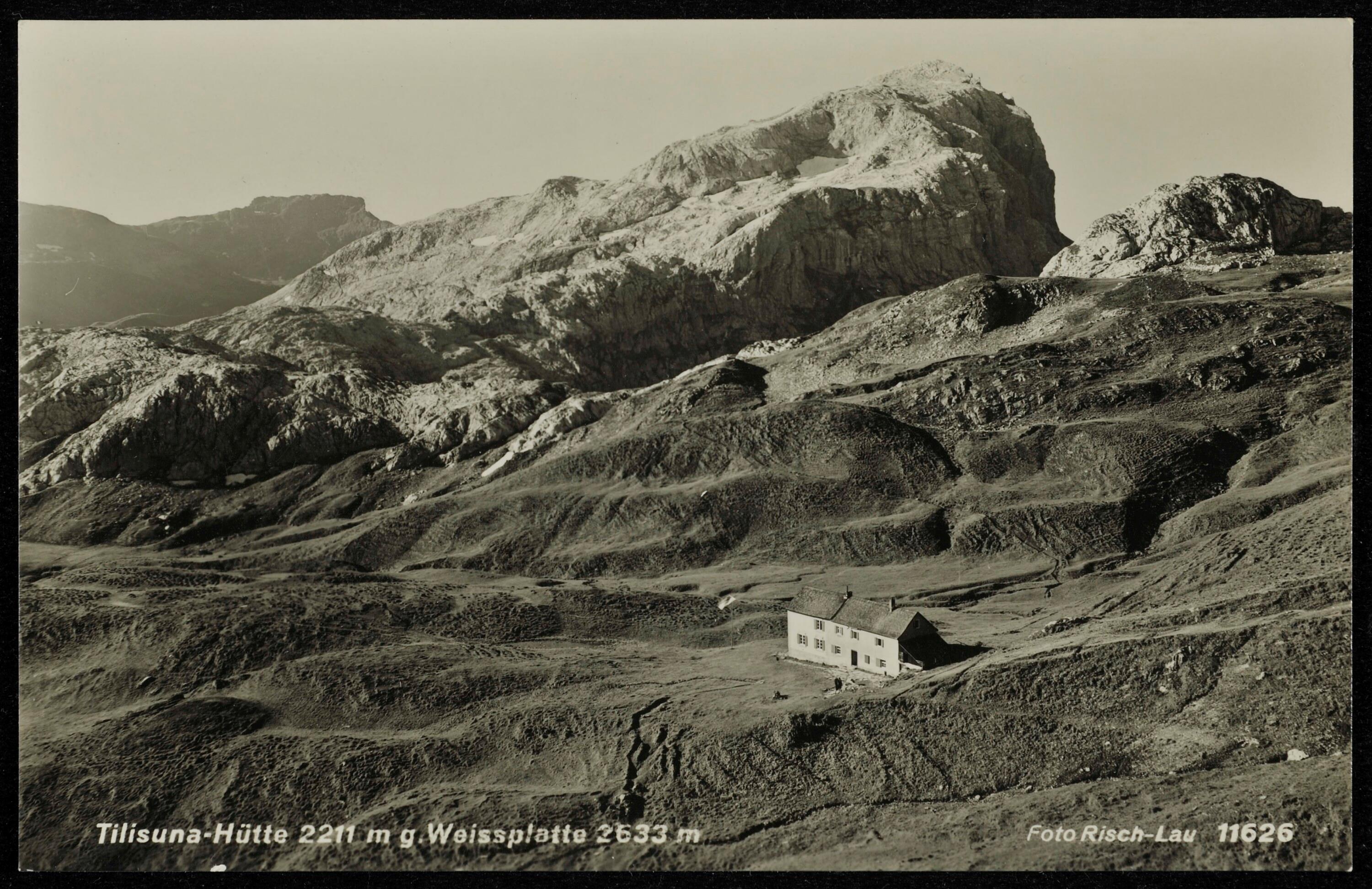 [Tschagguns] Tilisuna-Hütte 2211 m g. Weissplatte 2633 m></div>


    <hr>
    <div class=