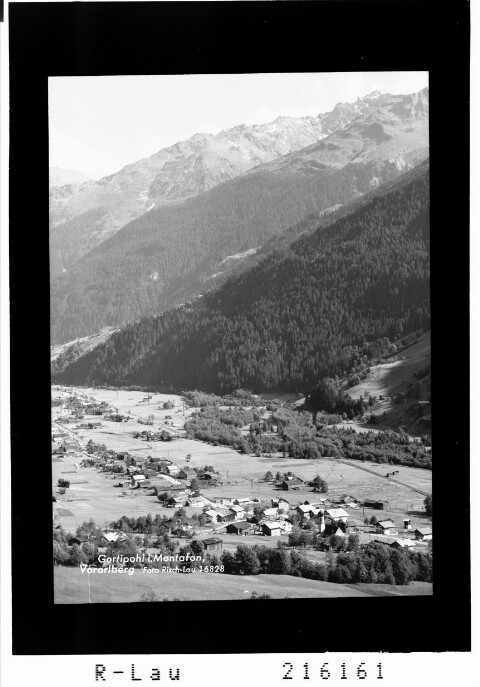 Gortipohl im Montafon, Vorarlberg von Risch-Lau