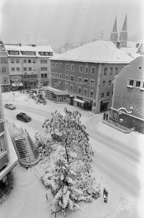 Winter in Bregenz, Leutbühel / Rudolf Zündel von Zündel, Rudolf