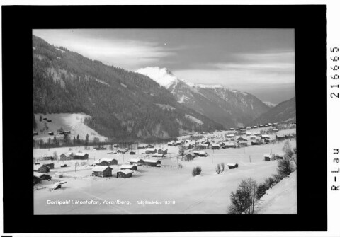Gortipohl im Montafon, Vorarlberg von Risch-Lau