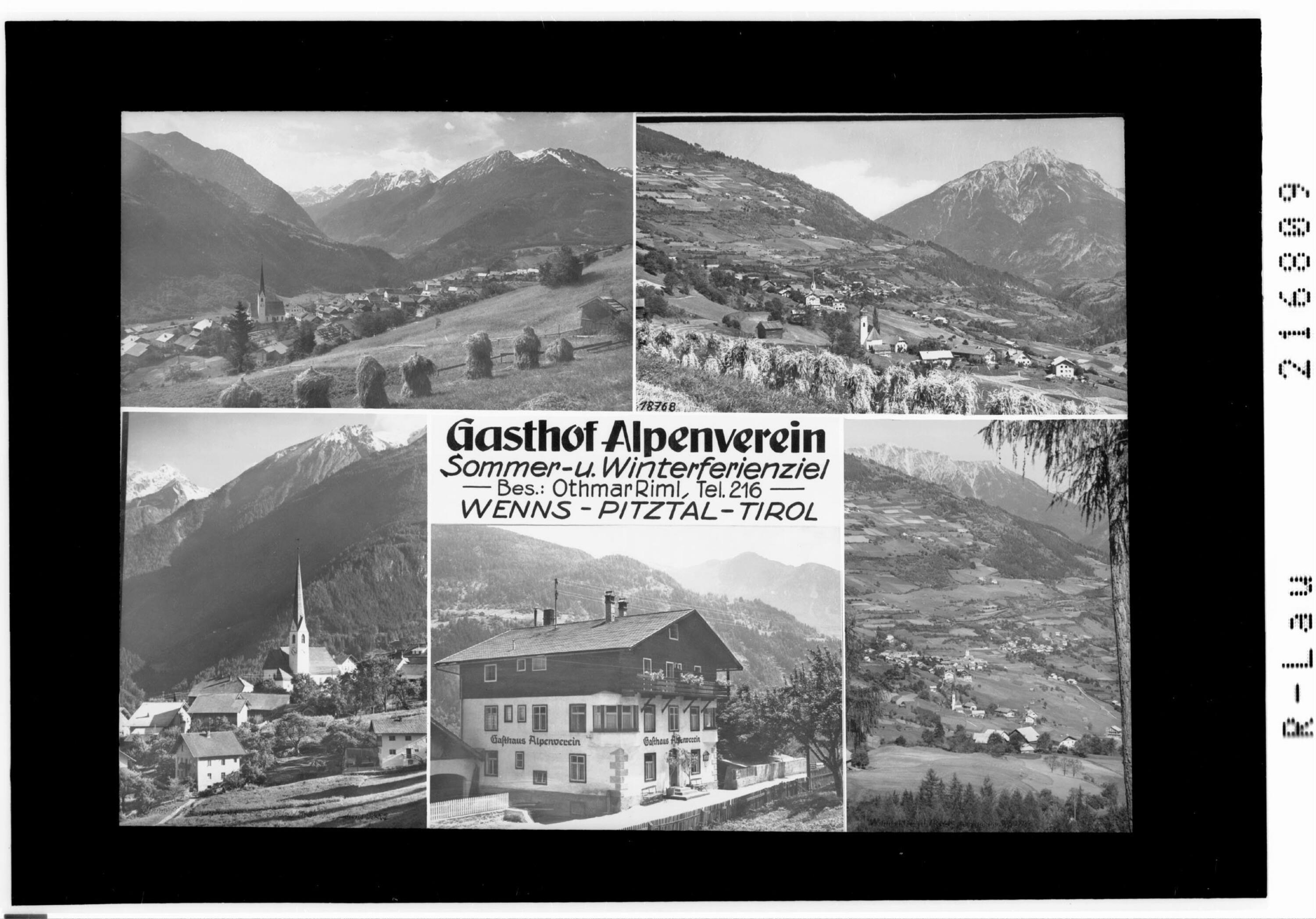 Gasthof Alpenverein / Sommer- und Winterferienziel Wenns - Pitztal - Tirol></div>


    <hr>
    <div class=