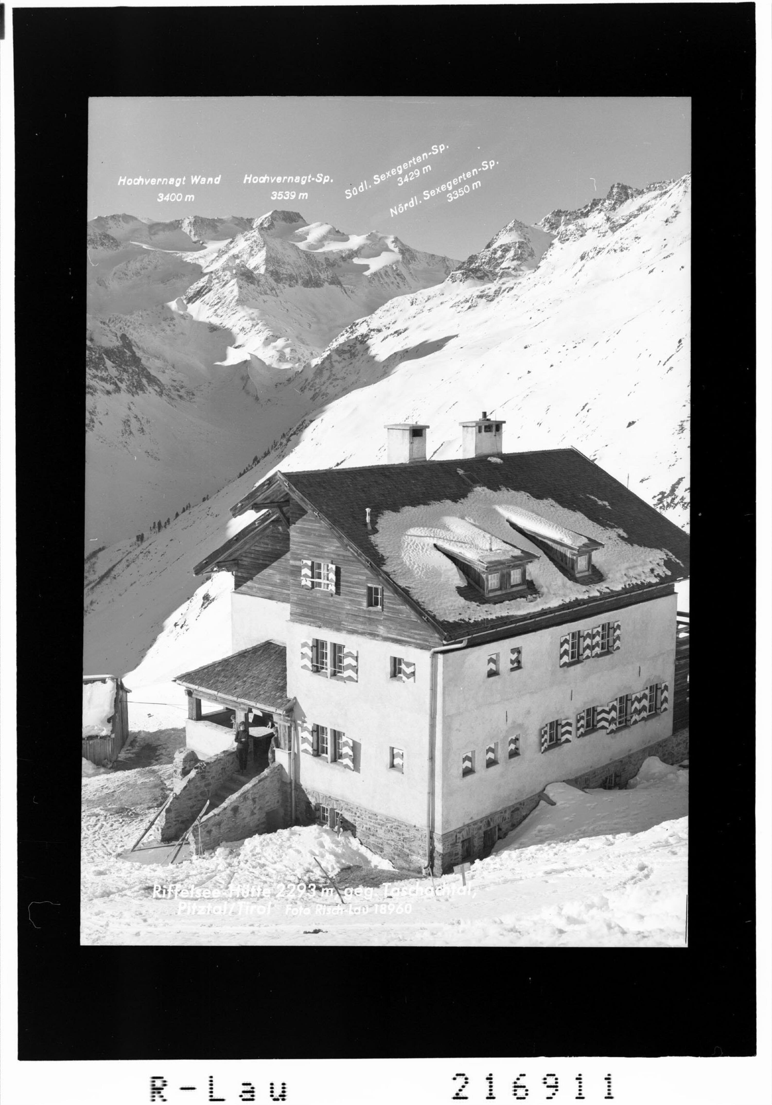 Riffelsee Hütte 2293 m gegen Taschachtal Pitztal / Tirol></div>


    <hr>
    <div class=