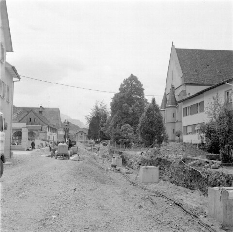 Schwarzach, Straßenbau / Rudolf Zündel von Zündel, Rudolf