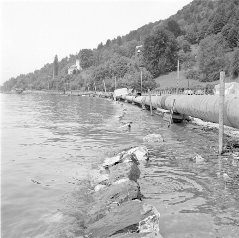 Pipeline, Hochwasser / Rudolf Zündel von Zündel, Rudolf