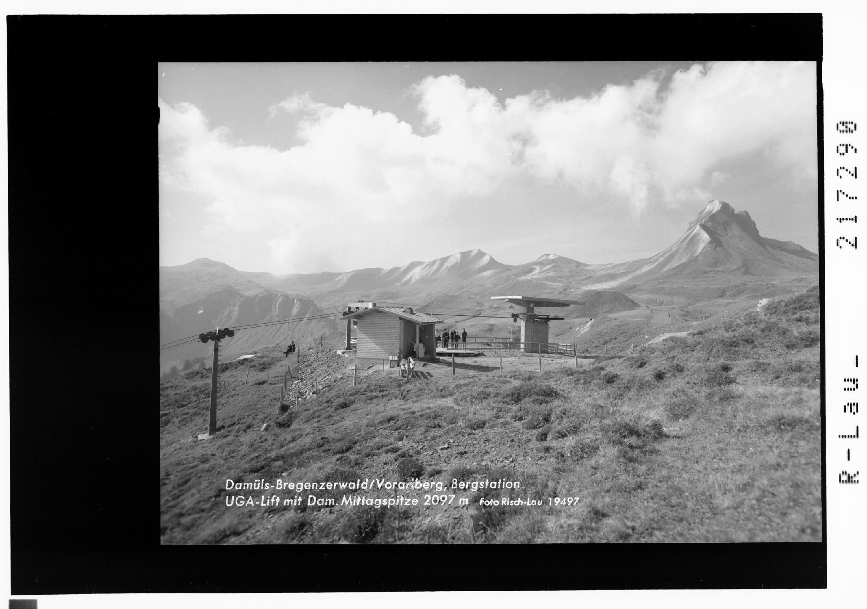 Damüls - Bregenzerwald / Vorarlberg, Bergstation Uga Lift mit Damülser Mittagspitze></div>


    <hr>
    <div class=