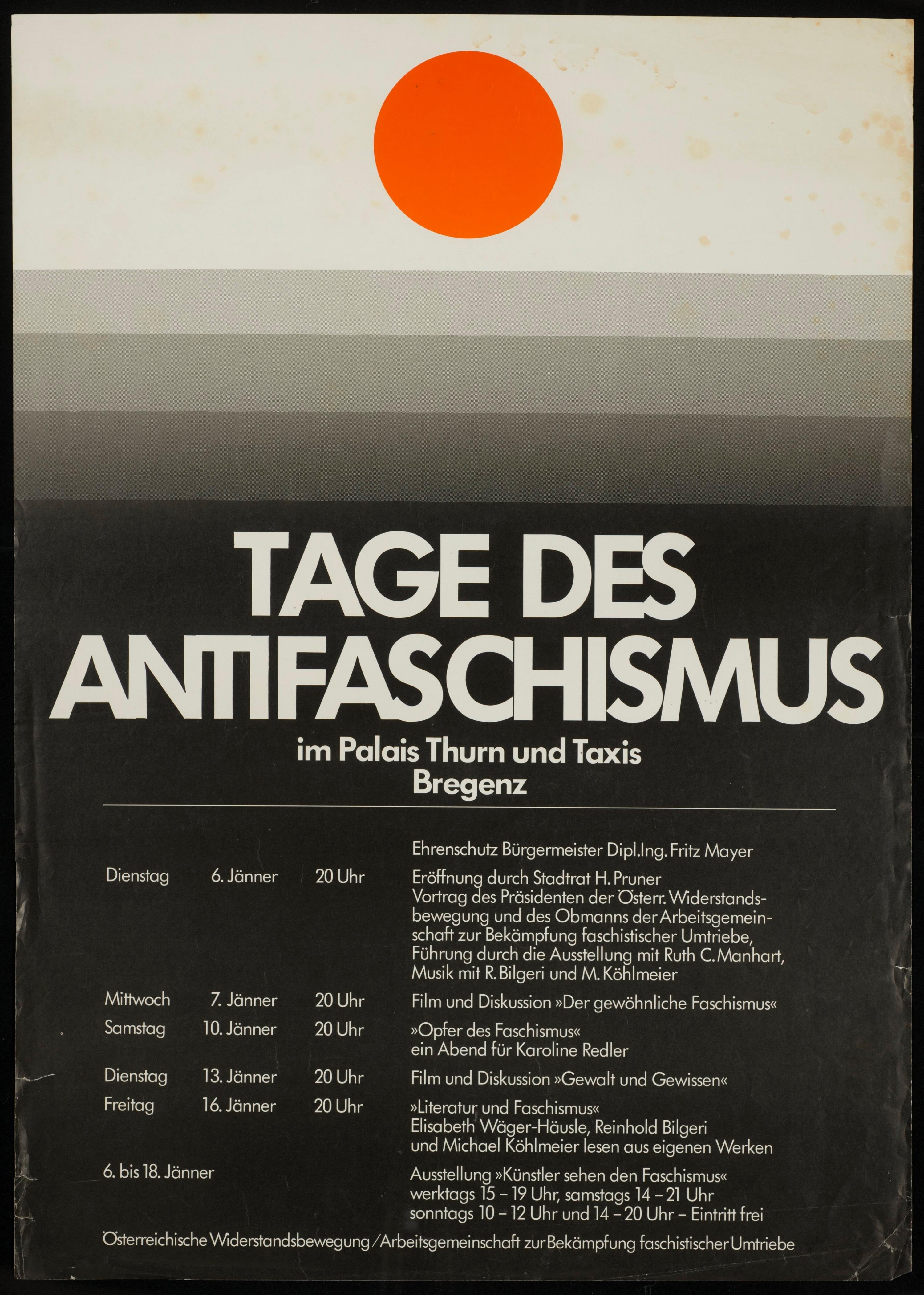 Tage des Antifaschismus im Palais Thurn und Taxis></div>


    <hr>
    <div class=