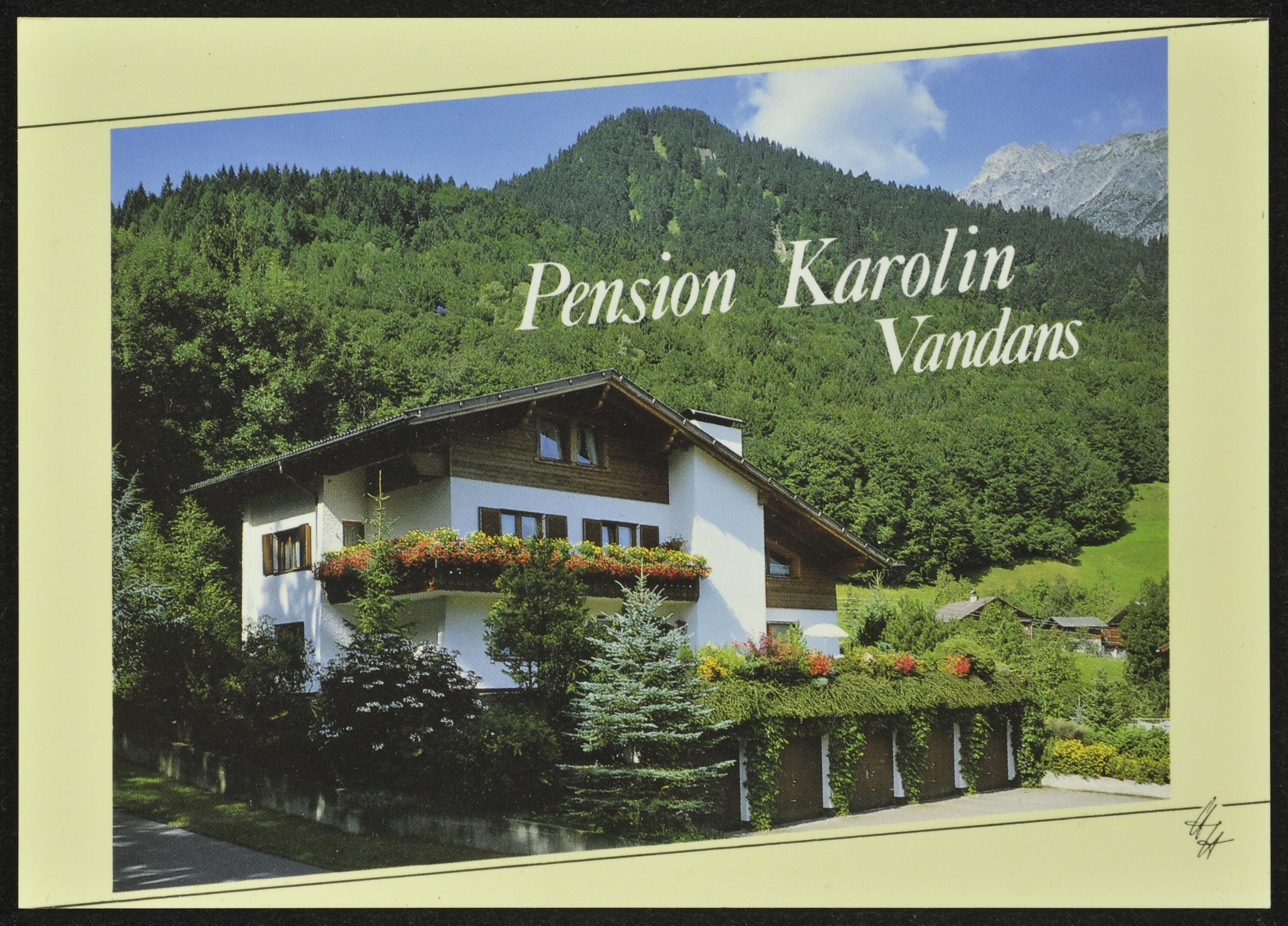 Pension Karolin Vandans></div>


    <hr>
    <div class=