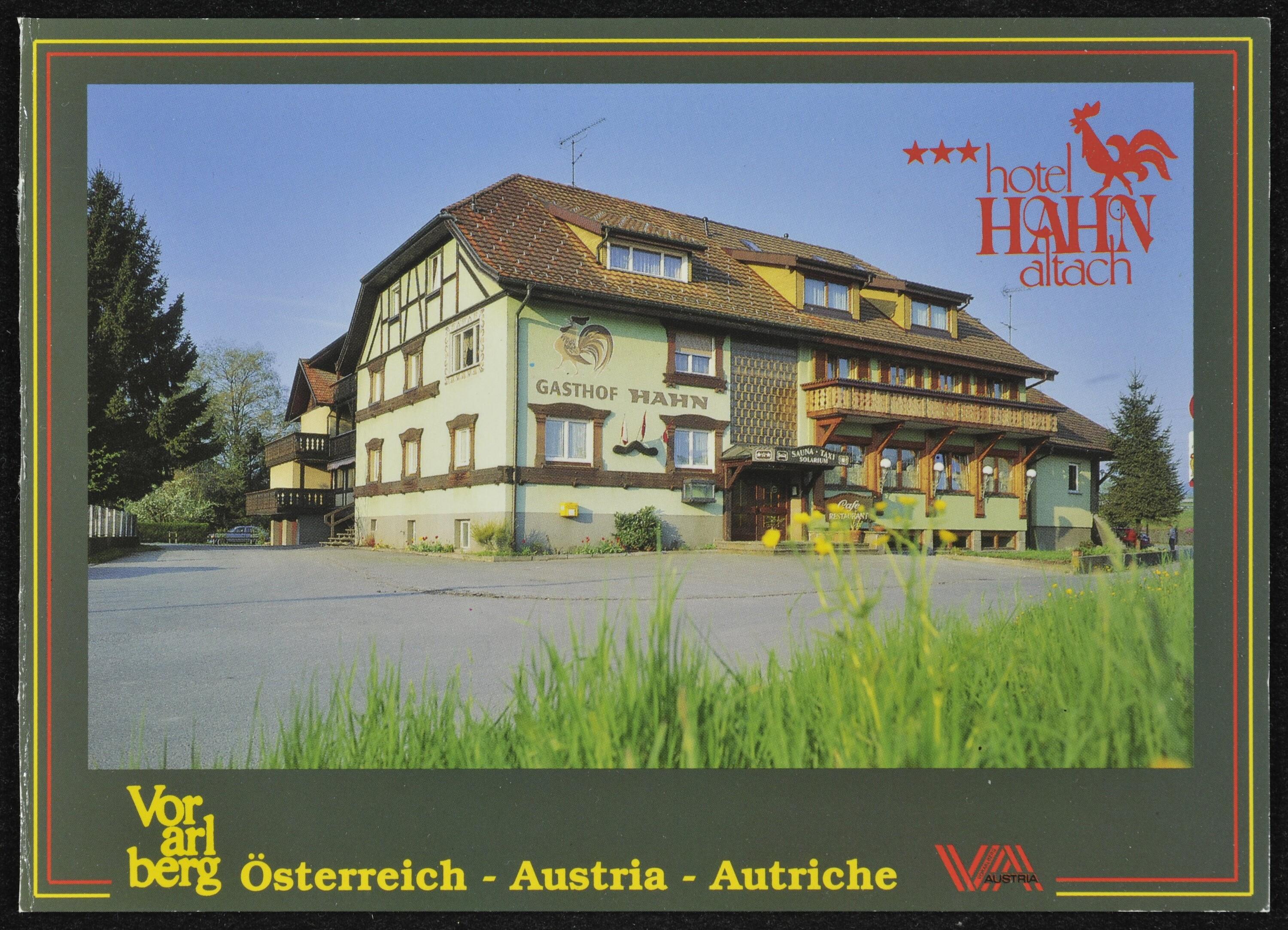 hotel Hahn altach Vorarlberg Österreich - Austria - Autriche VA></div>


    <hr>
    <div class=
