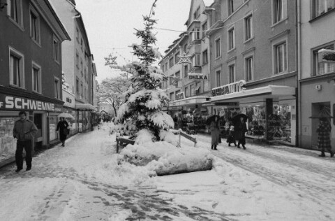 Kaiserstraße im Winter / Rudolf Zündel von Zündel, Rudolf