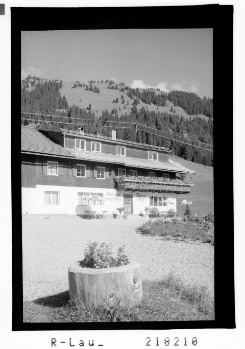 Gasthof Benglerwald bei Bach im Lechtal / Tirol von Risch-Lau